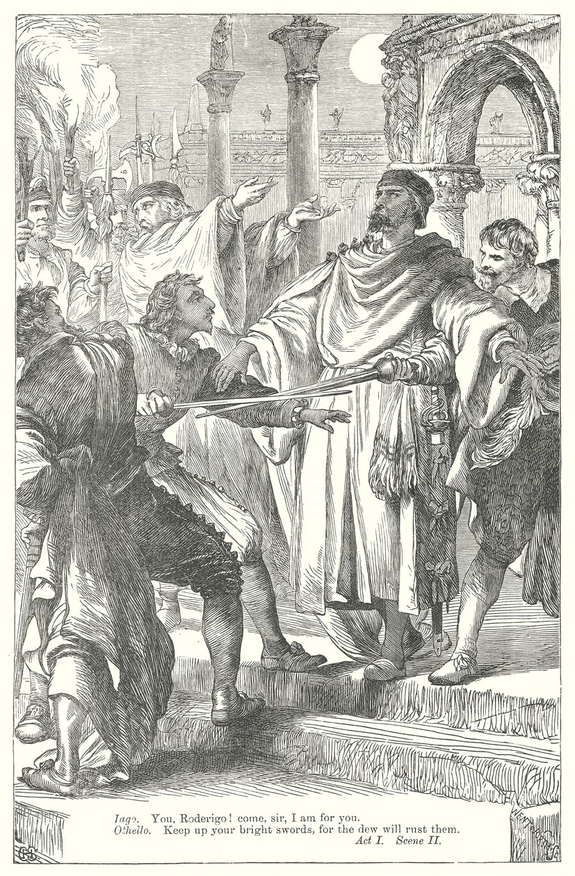 Othello by Henry Courtney (after) Selous