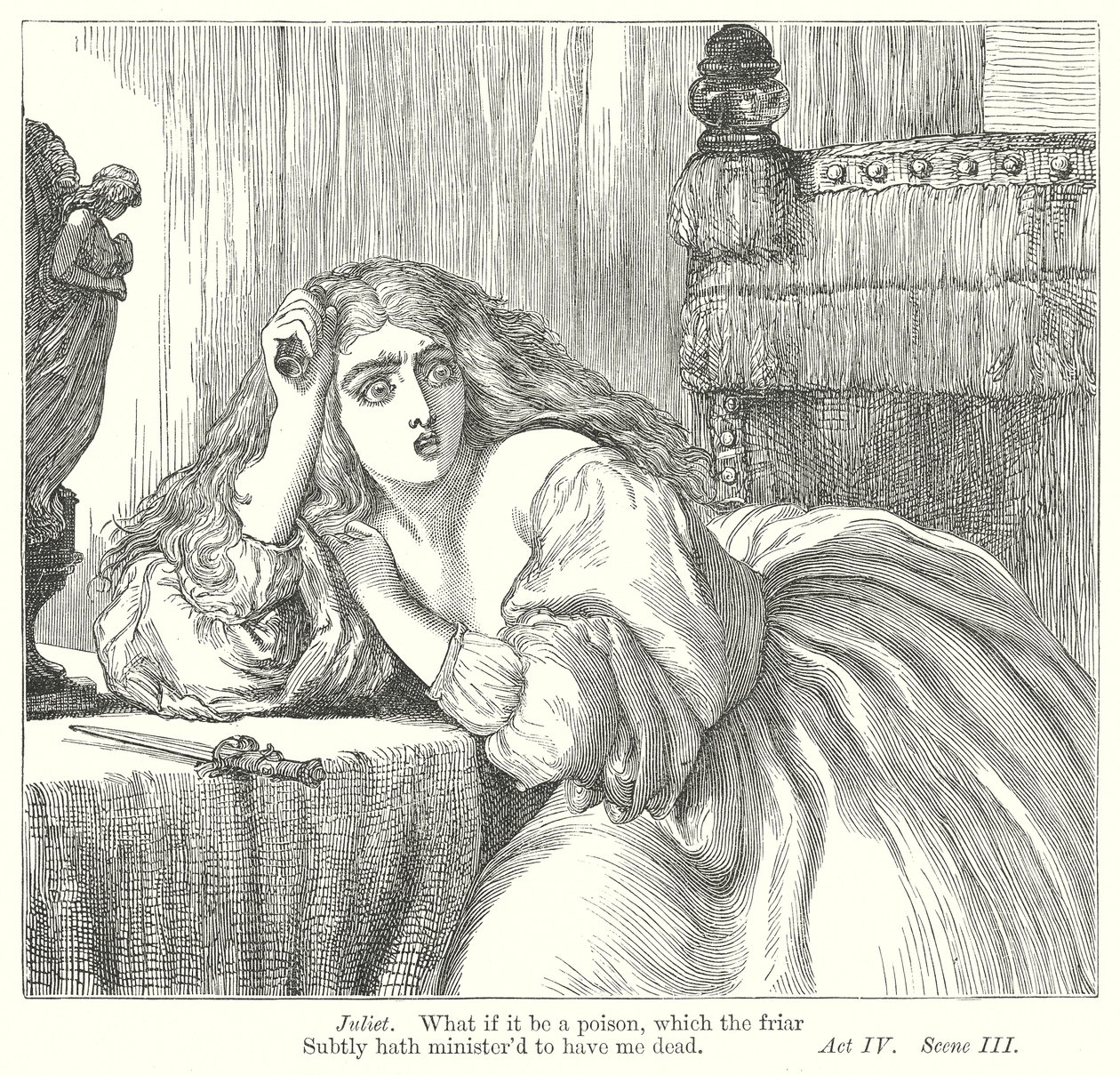 Romeo and Juliet by Henry Courtney (after) Selous