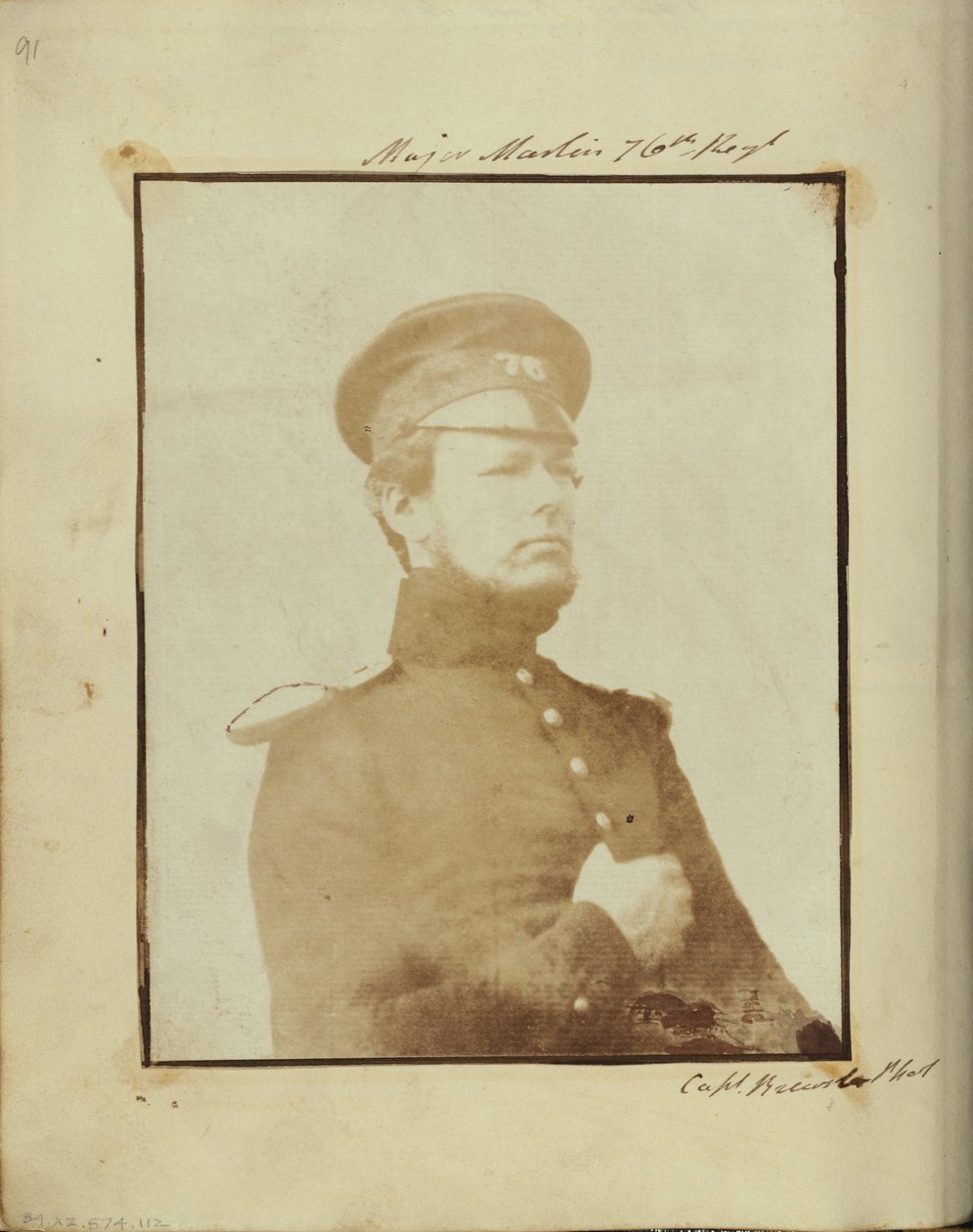 Major Martin by Henry Craigie Brewster