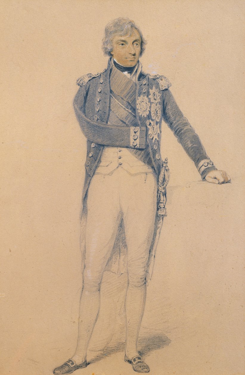 Horatio Nelson by Henry Edridge
