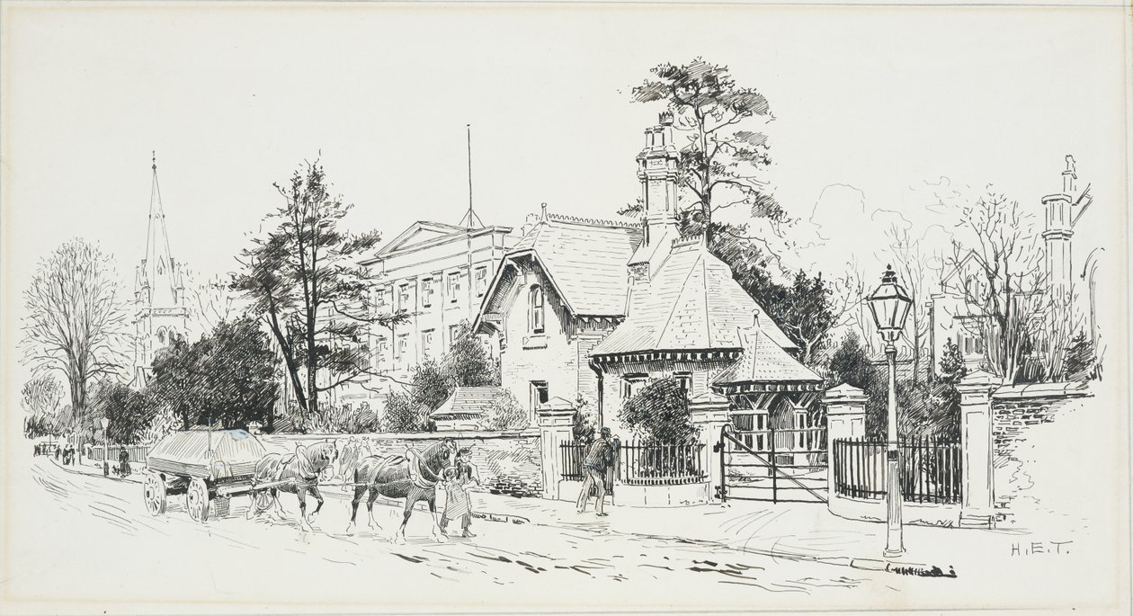 Didsbury Wesleyan College by Henry Edward Tidmarsh