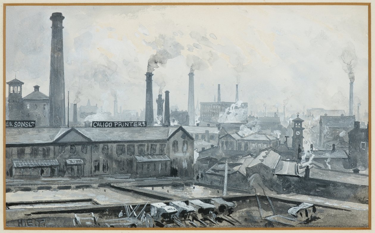 View from London Road Station, Hoyle