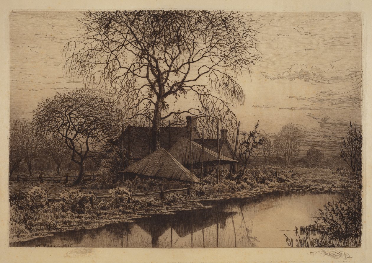 Untitled (Farmhouse, Long Island) by Henry Farrer