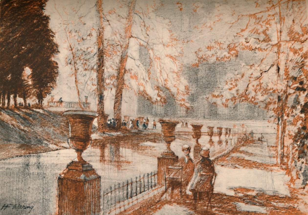 The Luxembourg Paris Loves Trees and Children by Henry Franks Waring