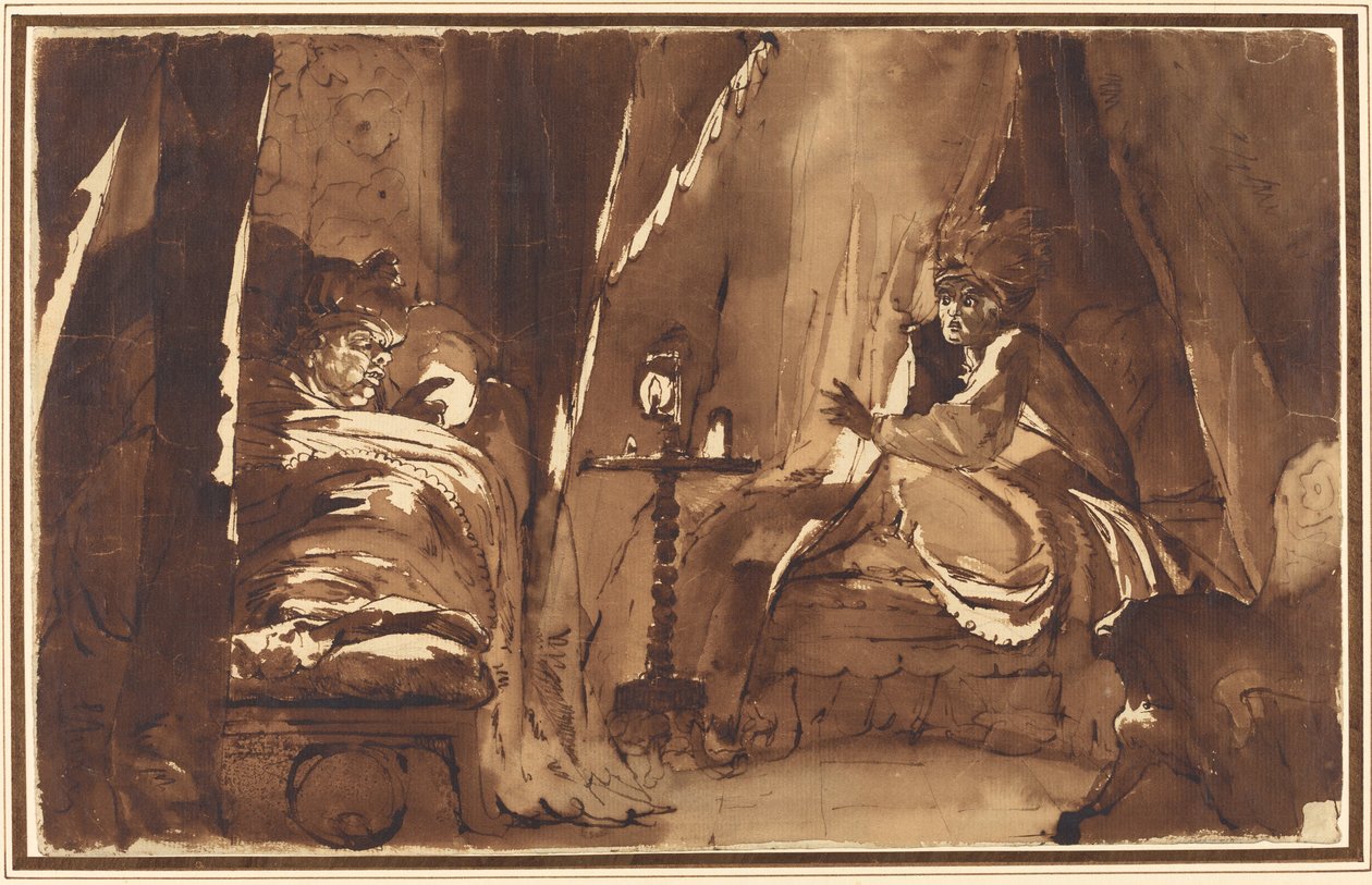 Midnight by Johann Heinrich Füssli