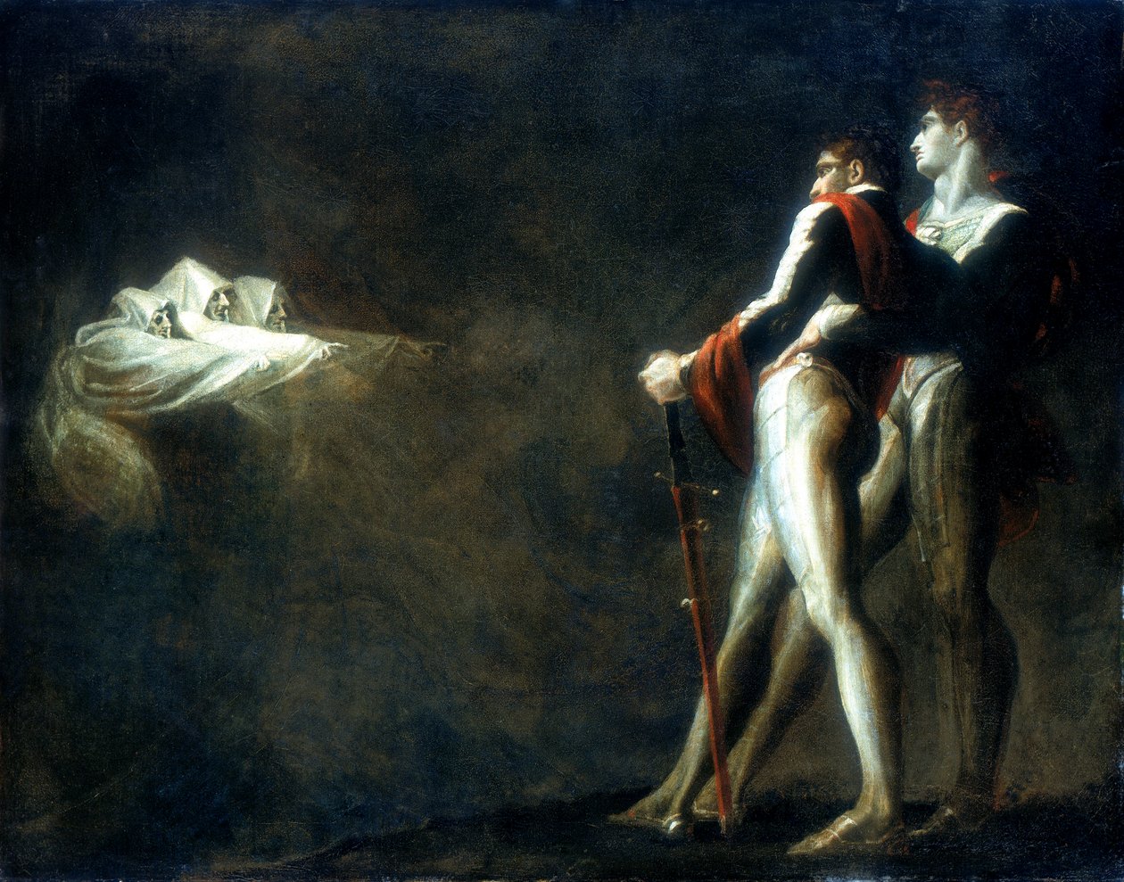 The Three Witches Appearing to Macbeth and Banquo by Johann Heinrich Füssli