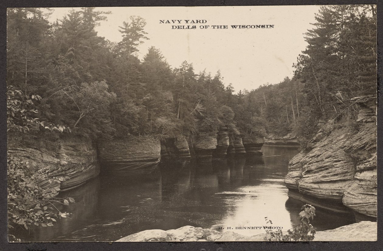 Navy Yard Dells of the Wisconsin by Henry Hamilton Bennett