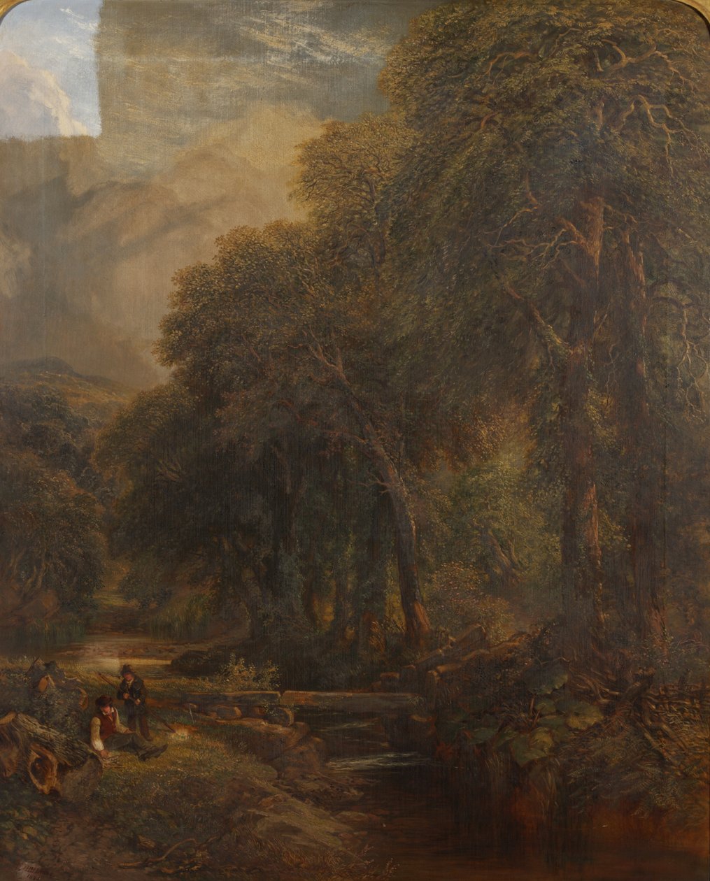 In Wharfedale, North Yorkshire, 1873 by Henry Harris Lines