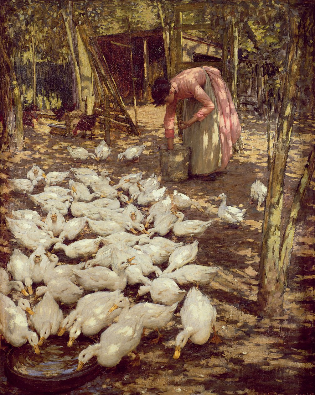 The Small Holding by Henry Herbert La Thangue