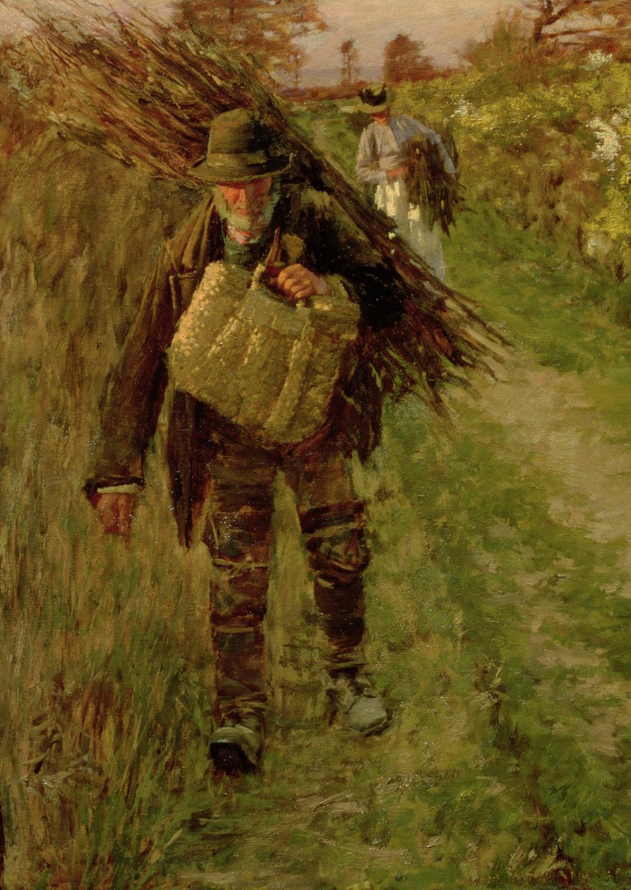 The Woodman by Henry Herbert La Thangue