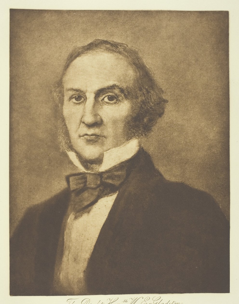 The Right Honourable W.E. Gladstone, M.P. by Henry Herschel Hay Cameron
