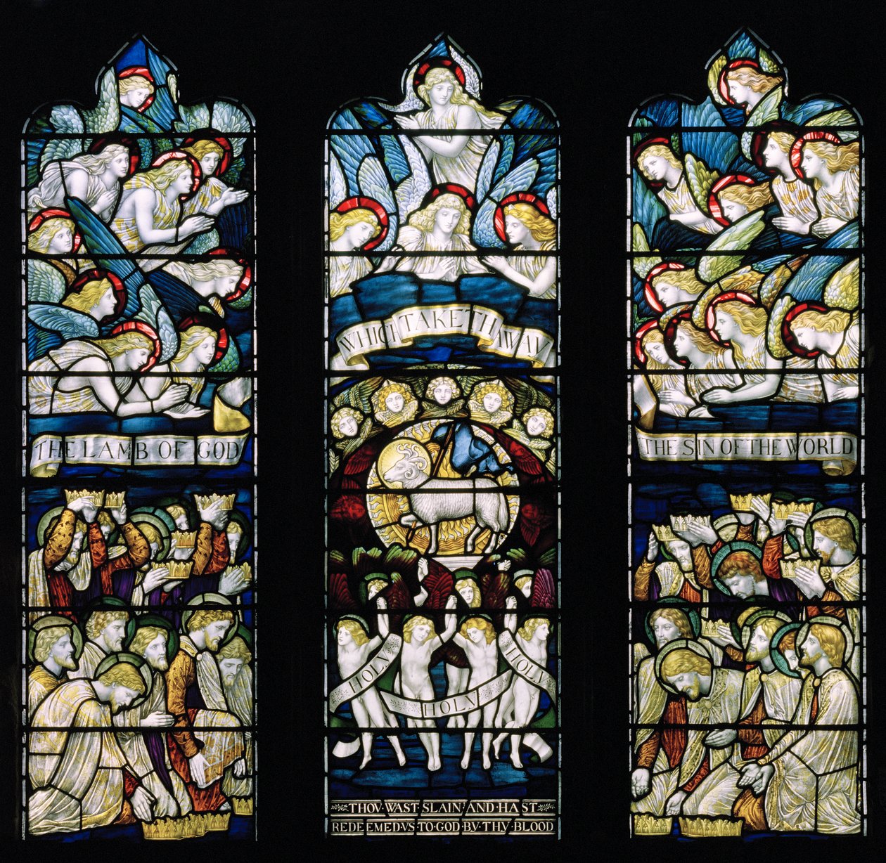 Adoration of The Lamb by Henry Holiday