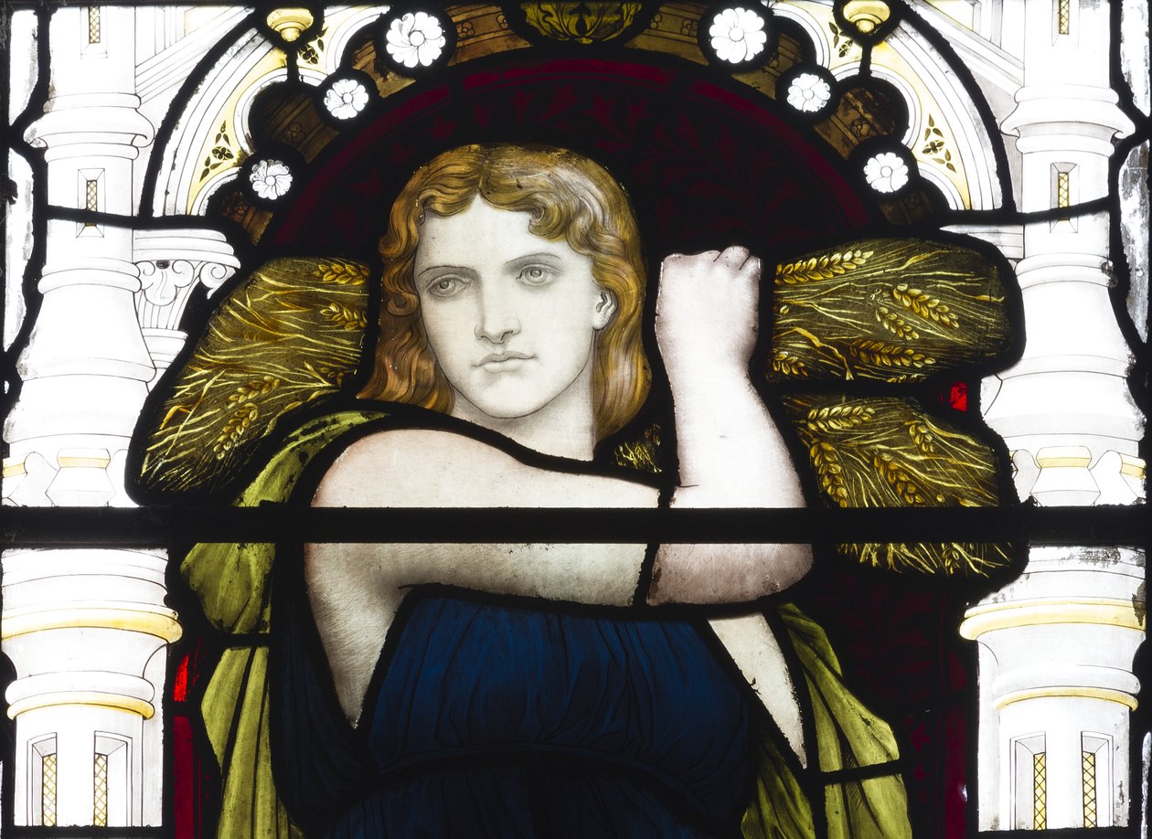 Ruth with Corn (detail) by Henry Holiday