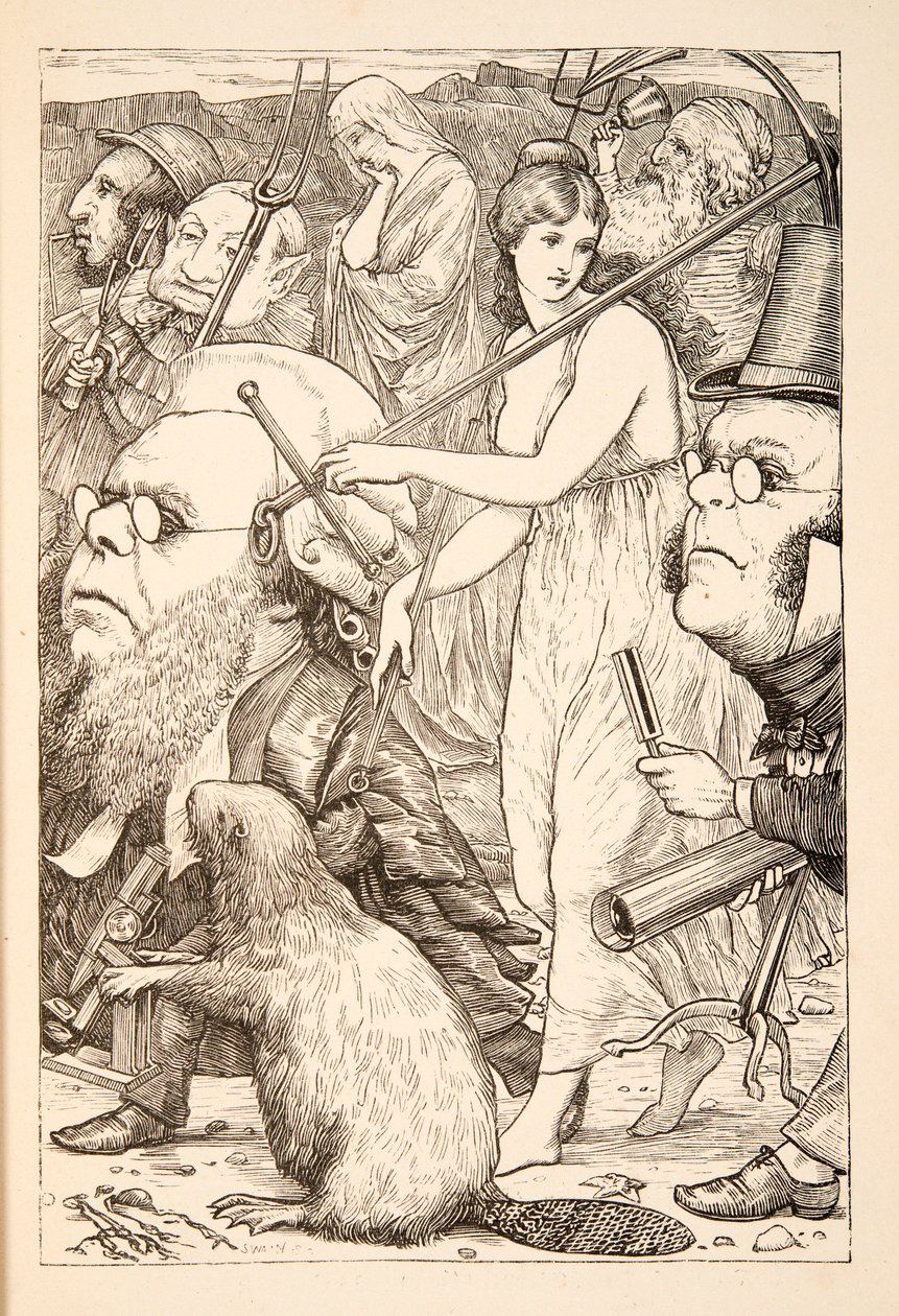 To pursue it with forks and hope, pub. 1876 by Henry Holiday