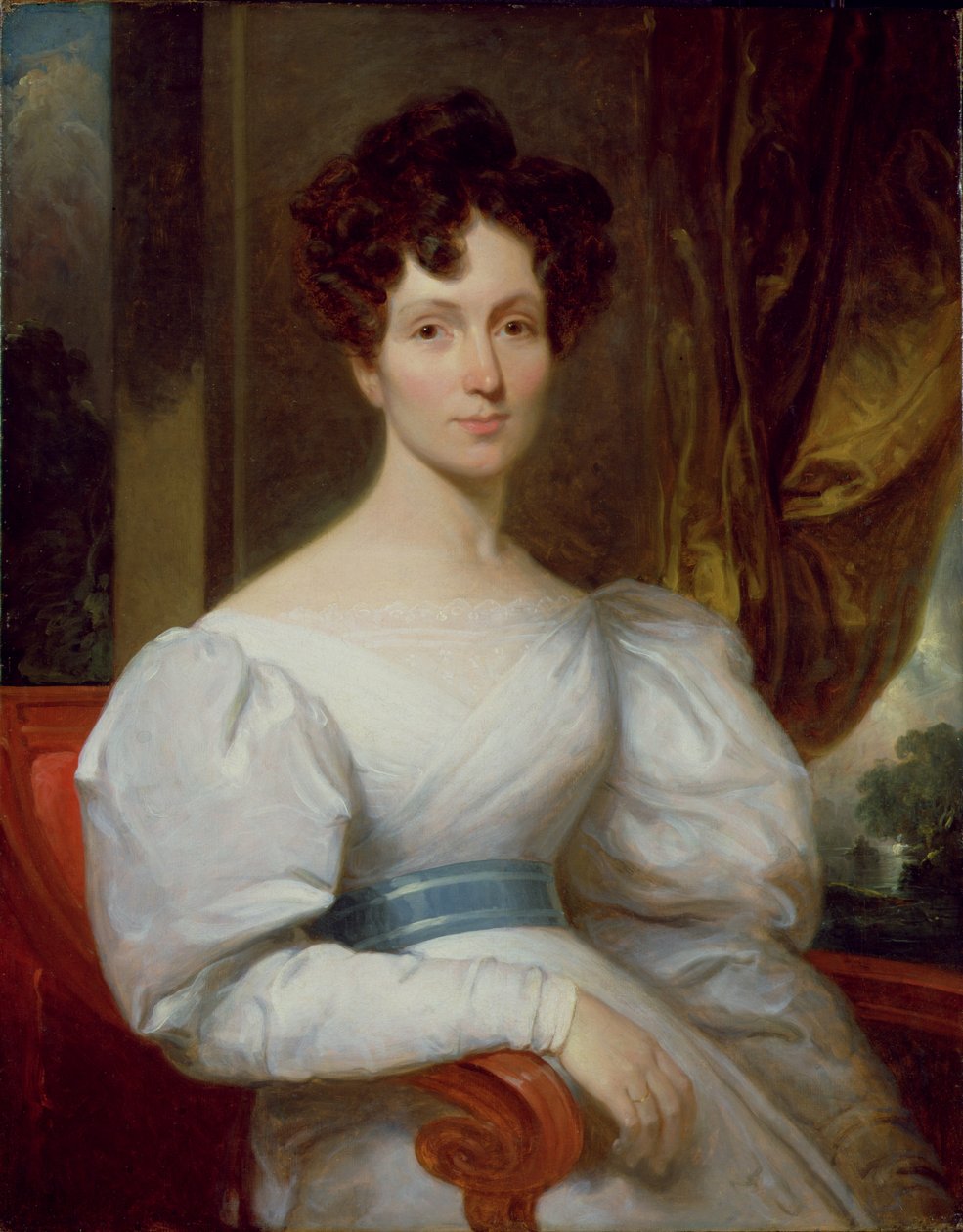 Portrait of Fanny Kemble Butler by Henry Inman