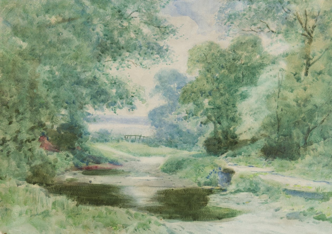 A Ford, c.1910 by Henry John Sylvester Stannard