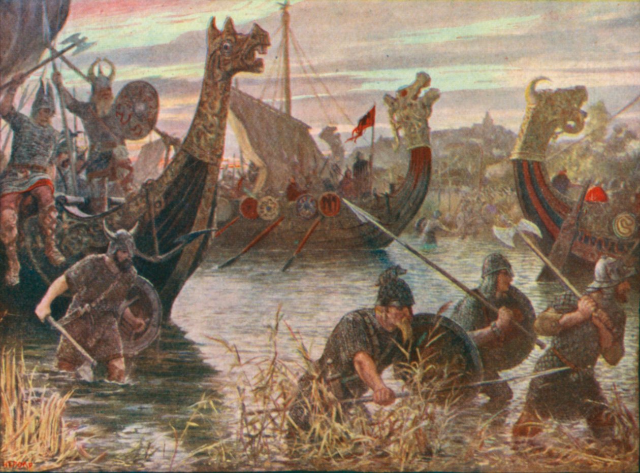 A Danish Raid by Henry Justice Ford