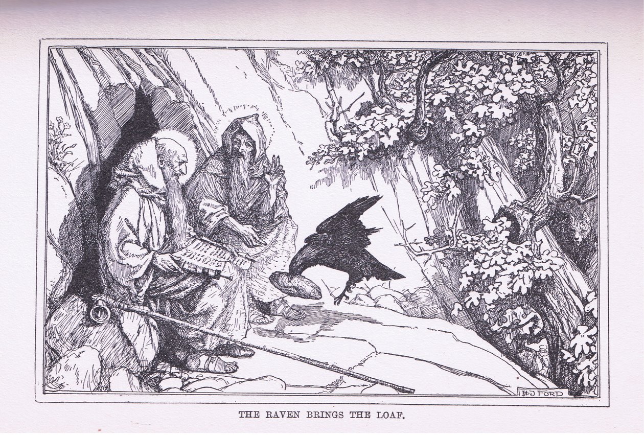 The Raven Brings the Loaf by Henry Justice Ford