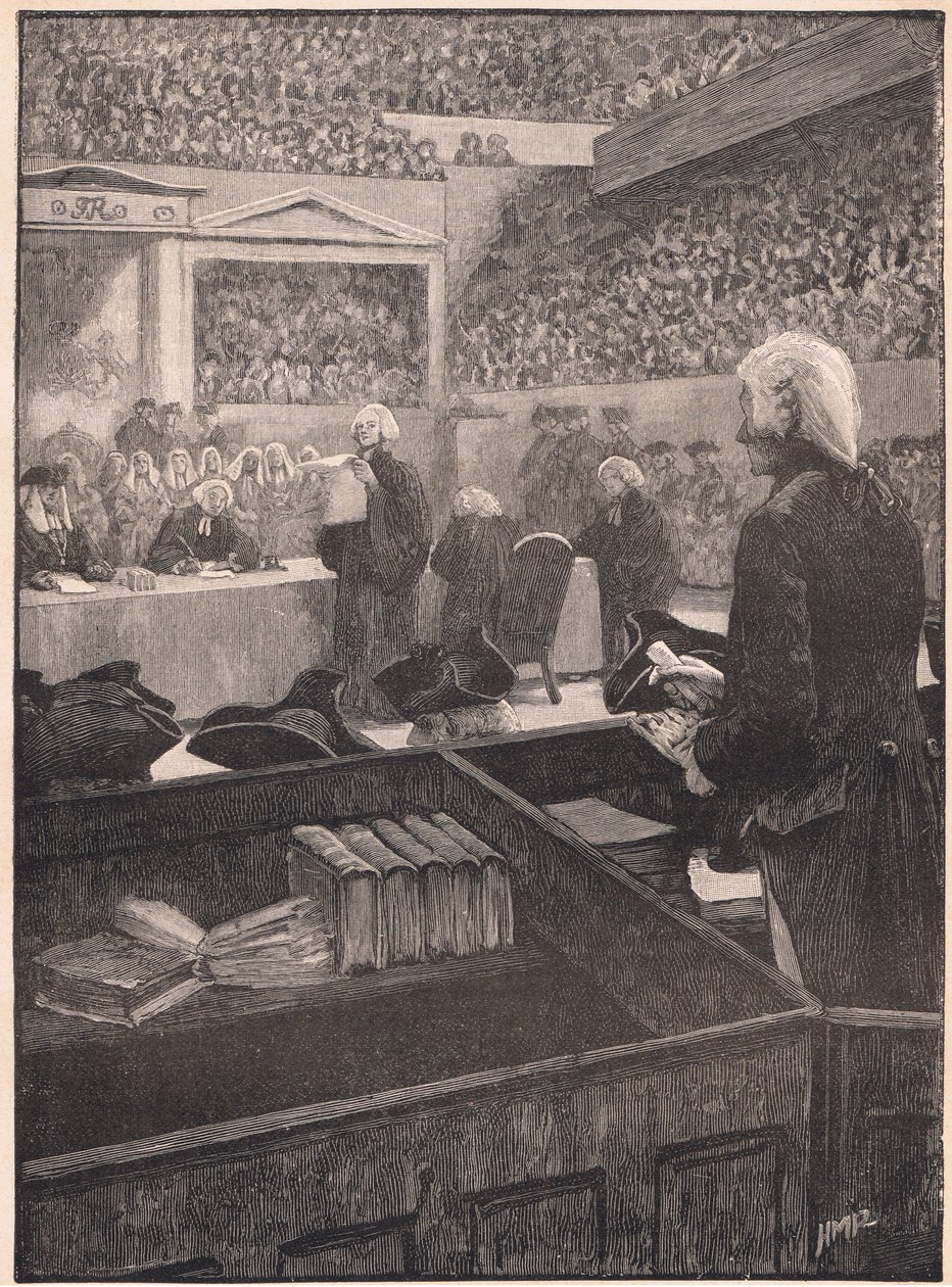 The Trial of Warren Hastings by Henry Marriott Paget