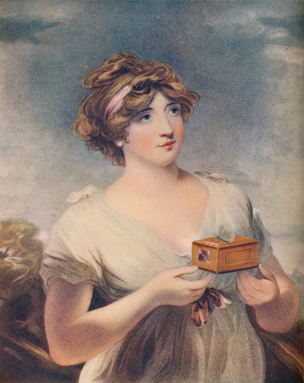 Psyche, c19th century by Henry Meyer