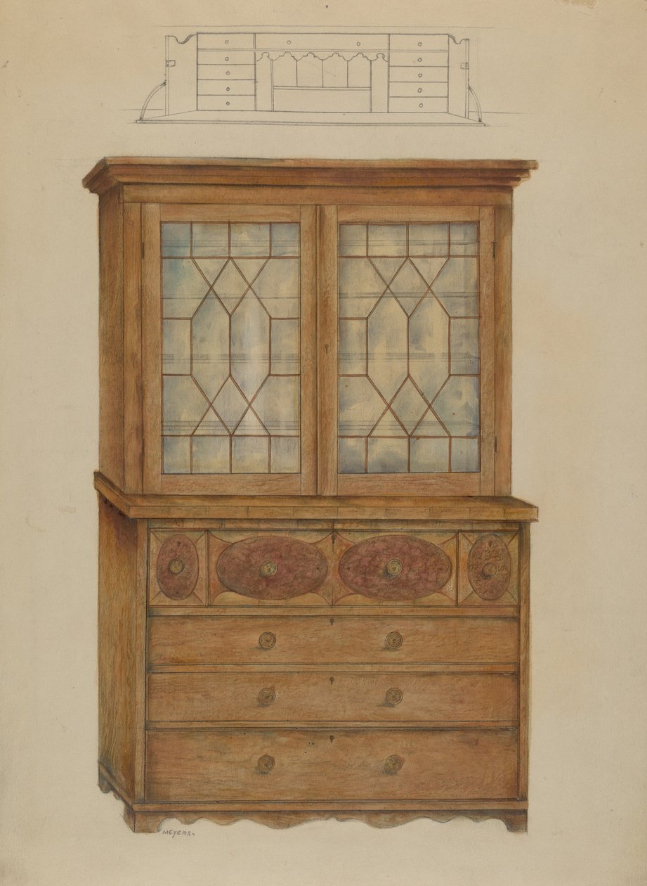 Desk by Henry Meyers