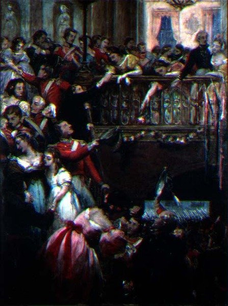 The Eve of Waterloo by Henry Nelson ONeil