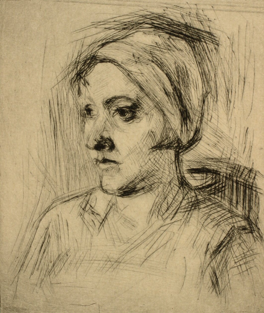 Female Portrait by Henry Nielsen