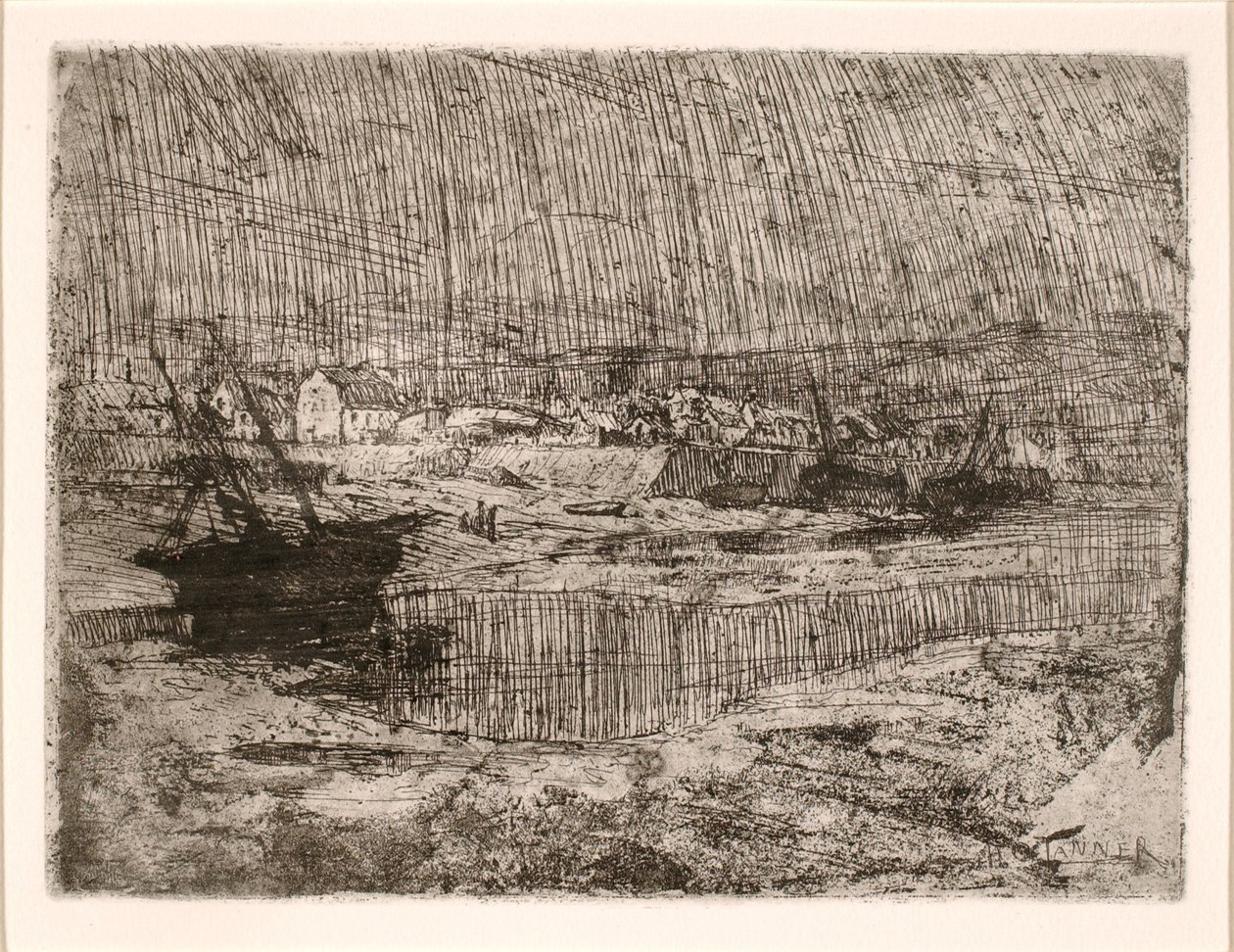 Capsized Fishing Boats, Brittany by Henry Ossawa Tanner