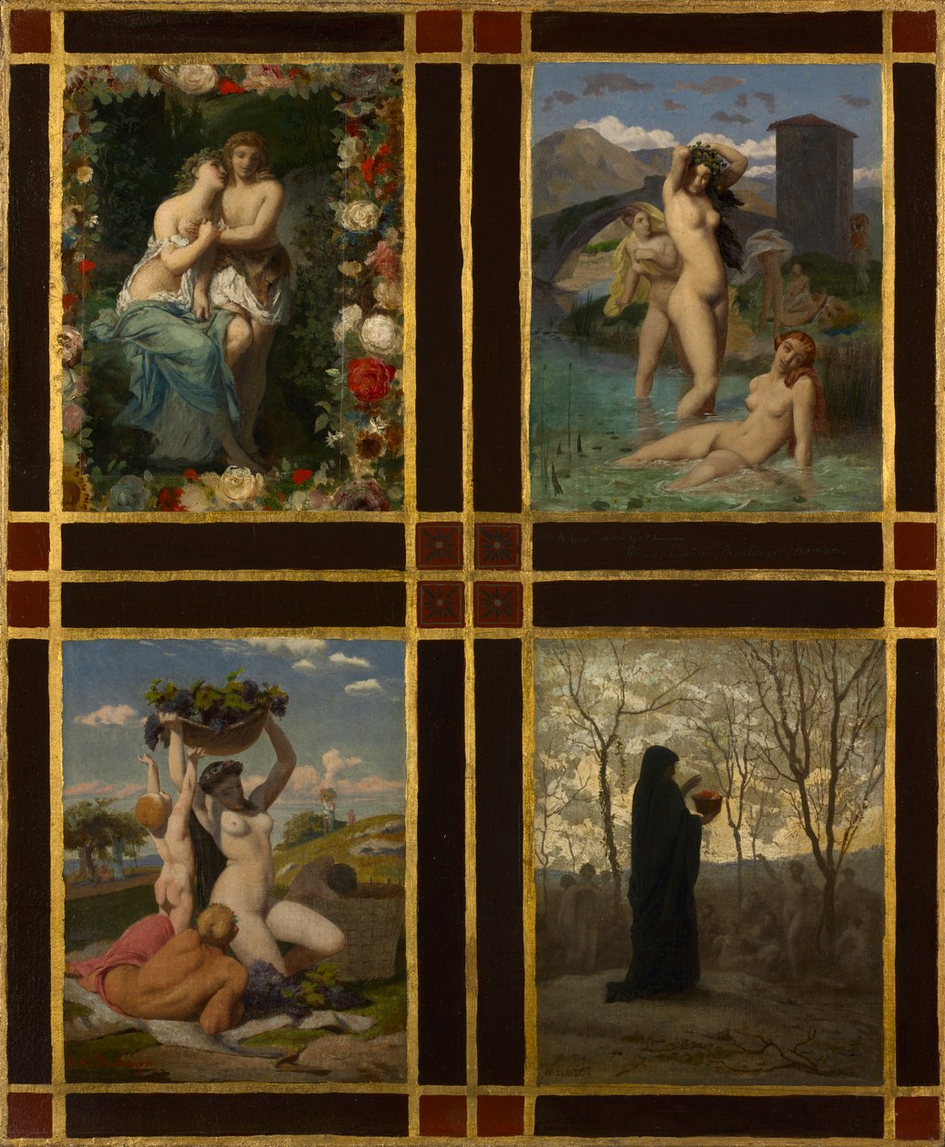 The Four Seasons by Henry Picou