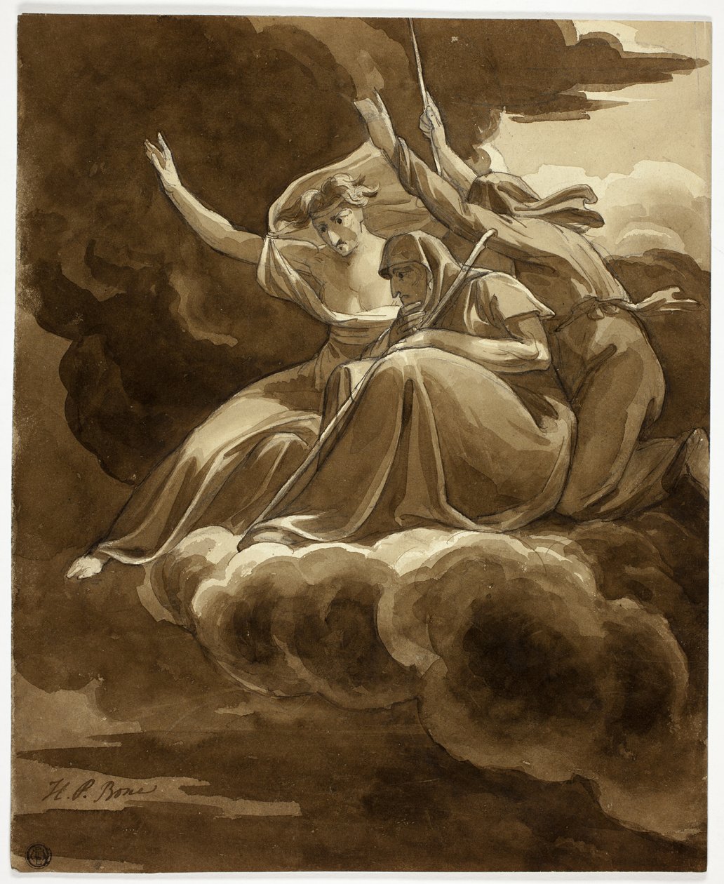 Three Witches from MacBeth by Henry Pierce Bone