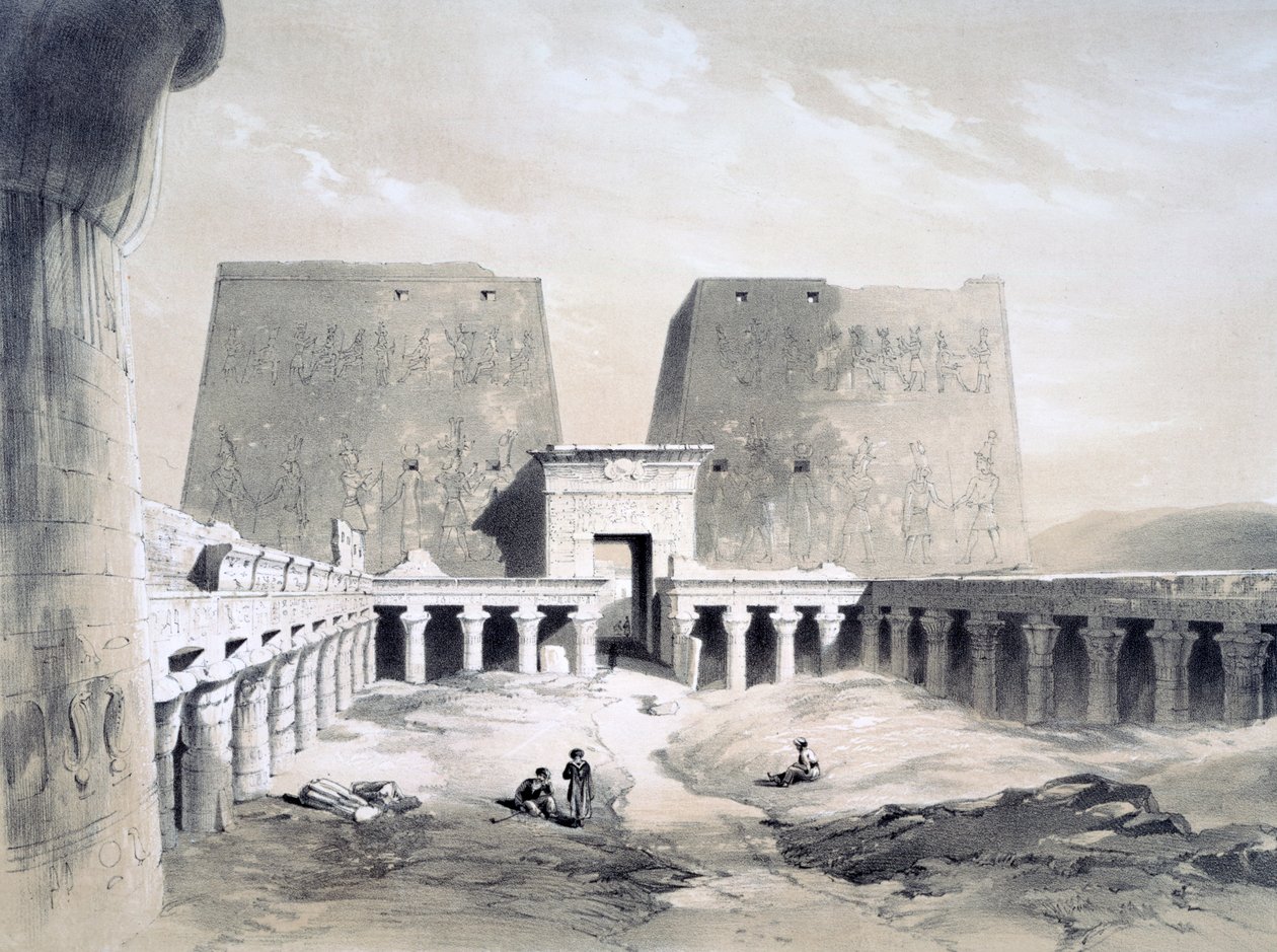 Edfou by Henry Pilleau