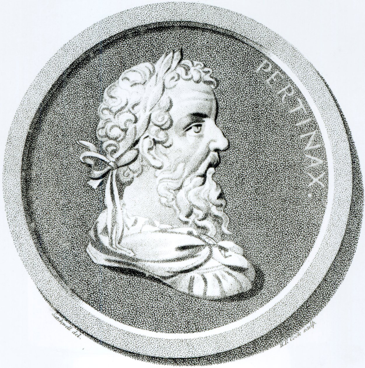 Portrait of Pertinax, from 
