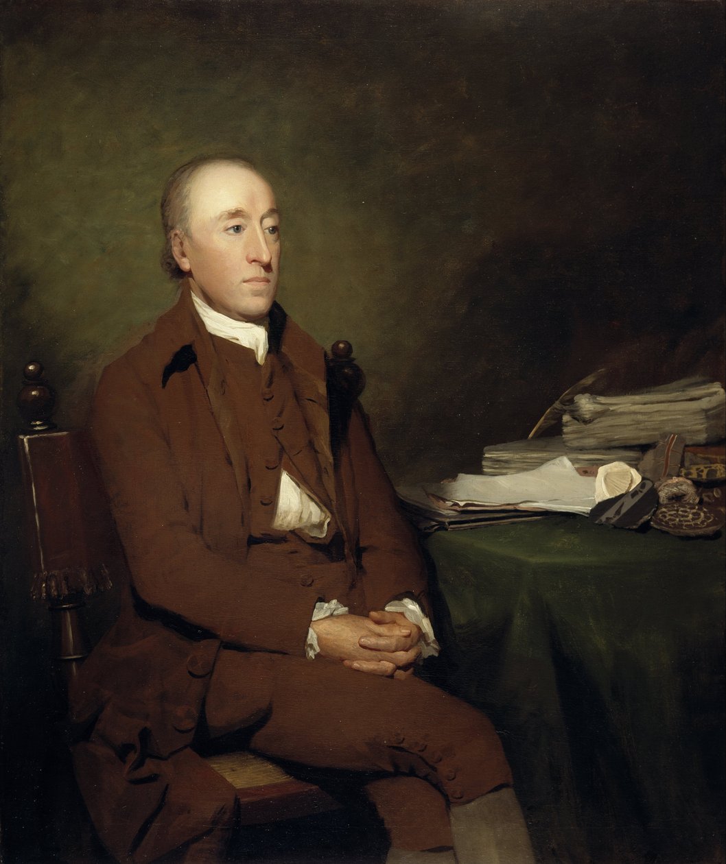 James Hutton, 1726 - 1797. Geologist by Henry Raeburn