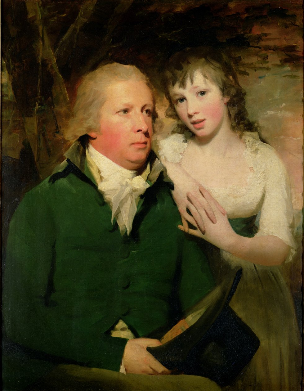 Sir Alexander Don with His Daughter Elizabeth by Henry Raeburn