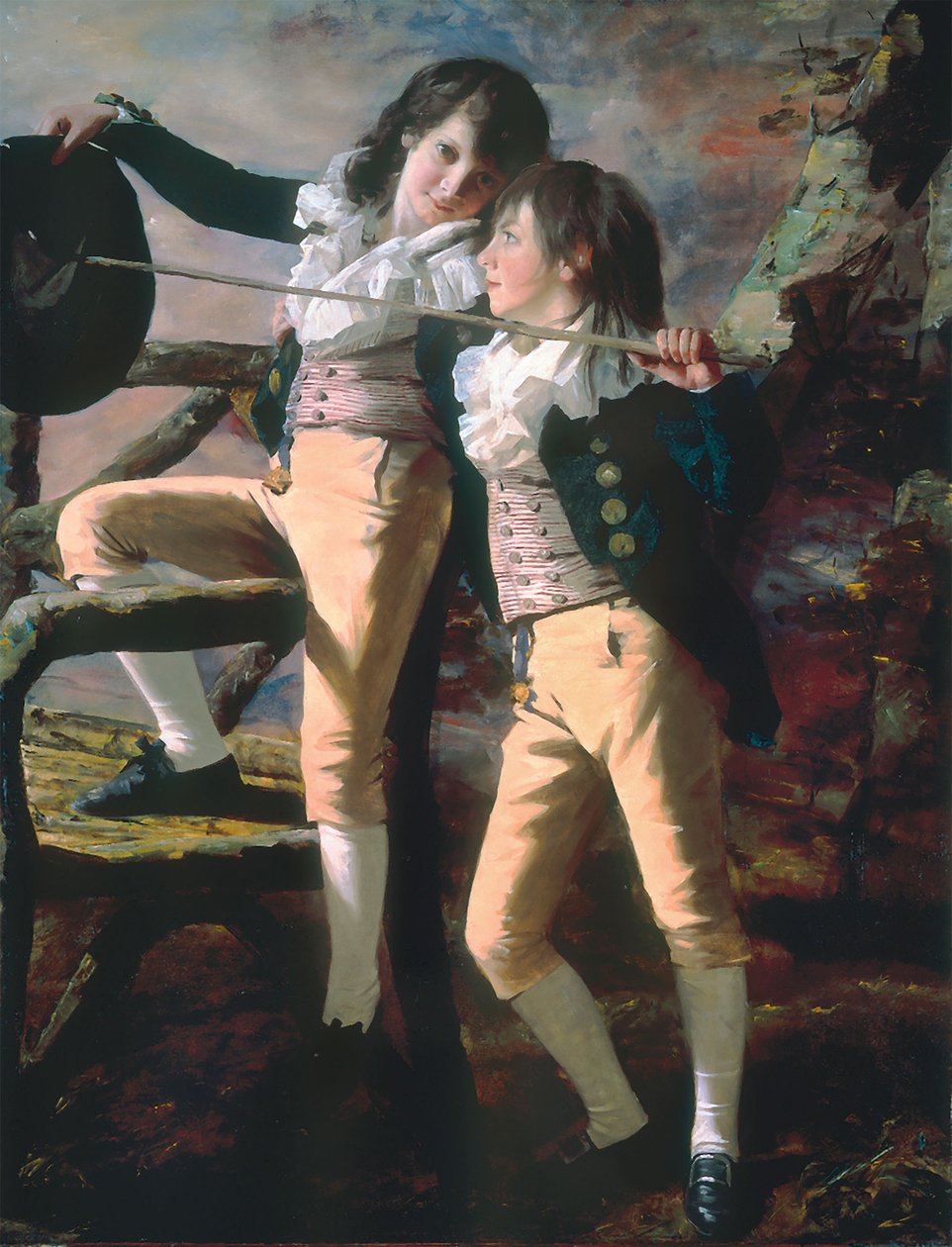 The Allen Brothers (Portrait of James and John Lee Allen) by Henry Raeburn