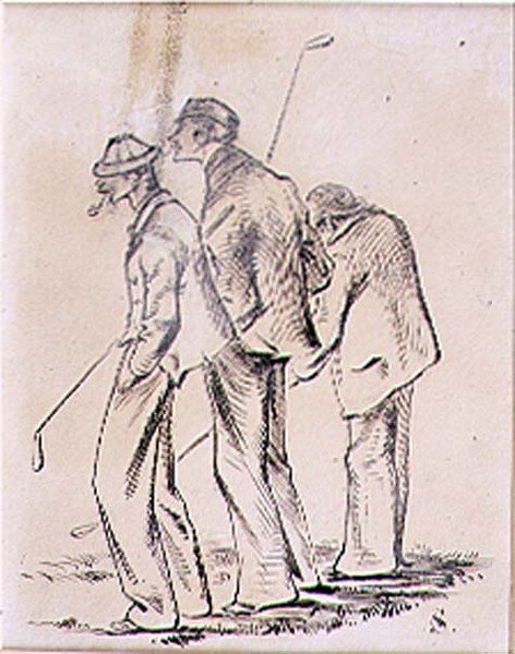 The Lethargic Golfers, Illustration from 