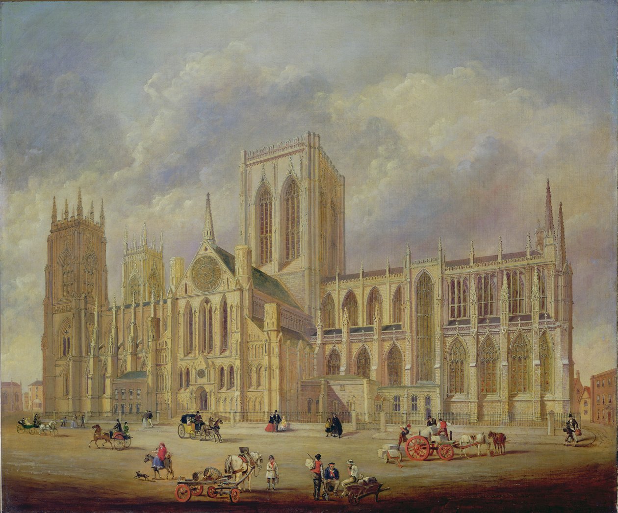 York Minster from the south by Henry Shaw
