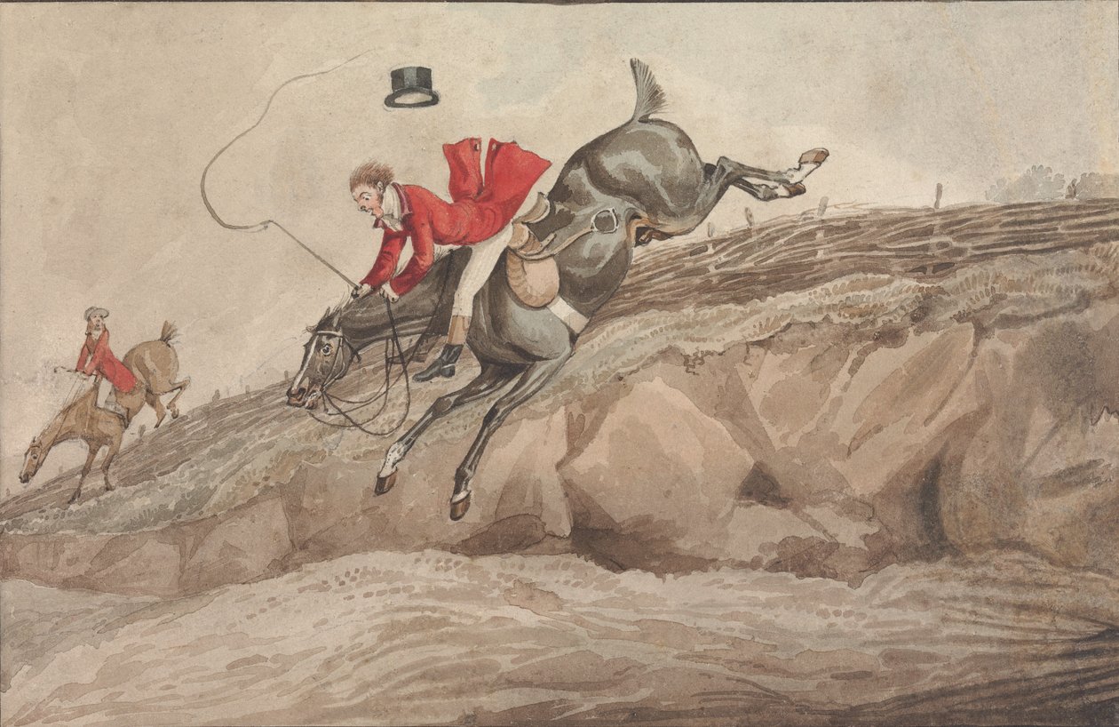 Doing the Thing: and the Thing Done: Doing the Down Leap by Henry Thomas Alken