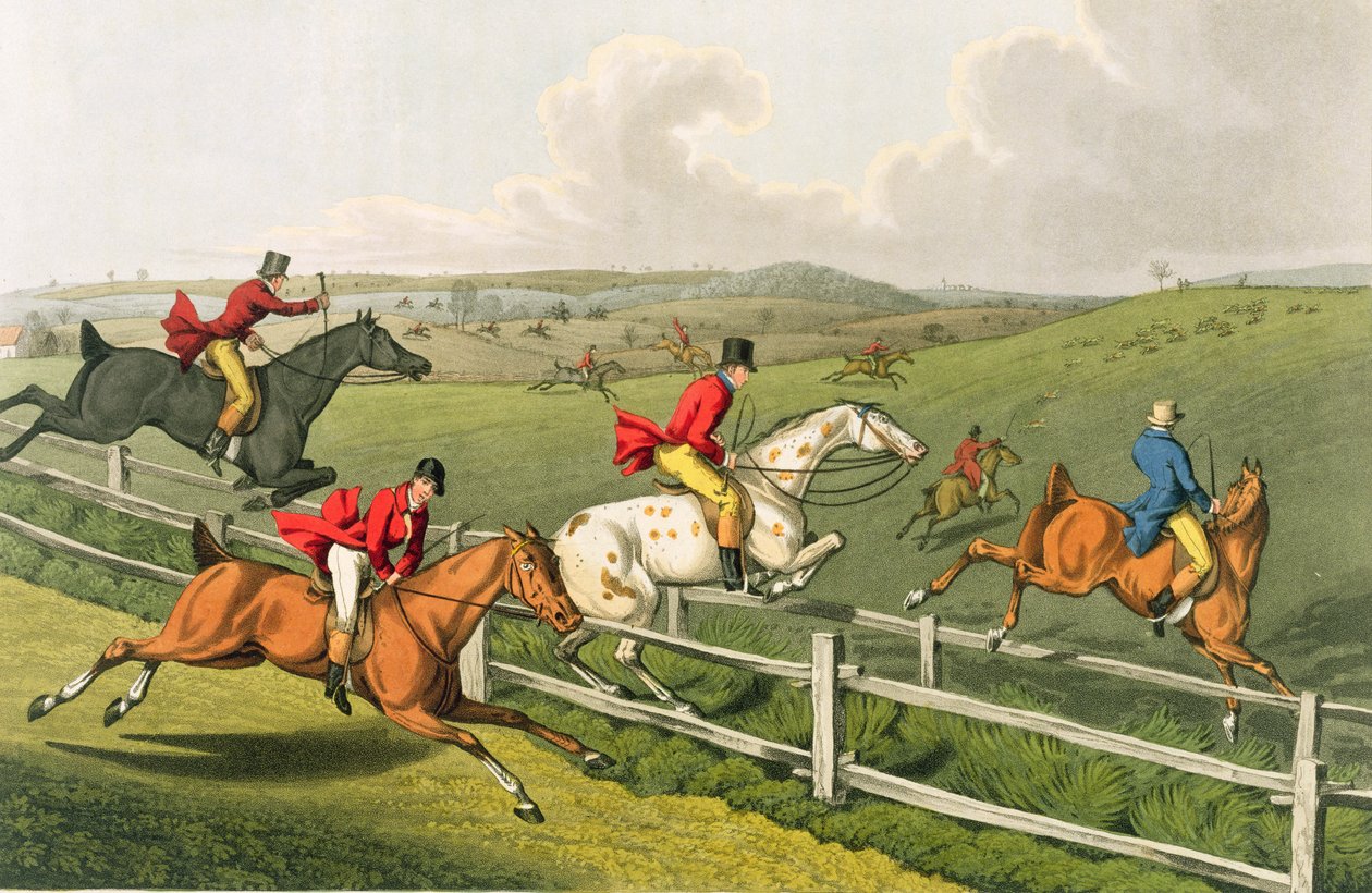 Fox Hunting by Henry Thomas Alken