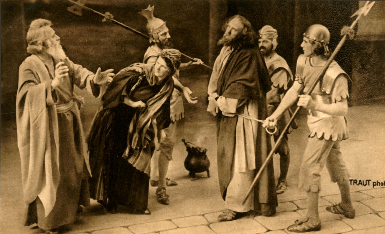 The meeting after the denial, 1922 by Henry Traut