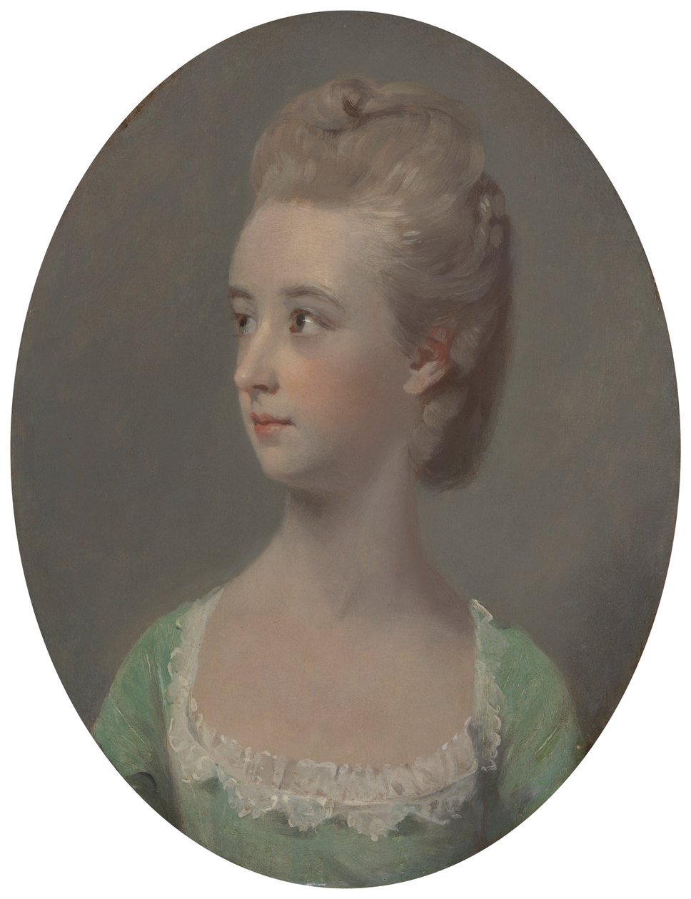 Portrait of a Young Woman, Possibly Miss Nettlethorpe by Henry Walton