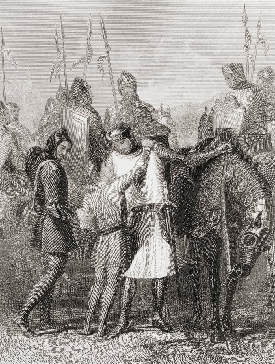Richard, Earl of Pembroke, Taking Leave of His Brother Before Leaving for Ireland in 1169, from 