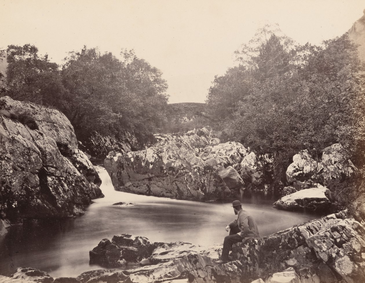 Bridge near Betws-y-Coed, 1858 by Henry White