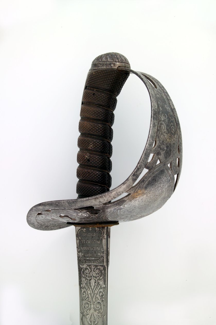 Artillery Officer’s Sword Belonging to Captain Tyrwhitt Pulman, Bengal Artillery, 1859 by Henry Wilkinson