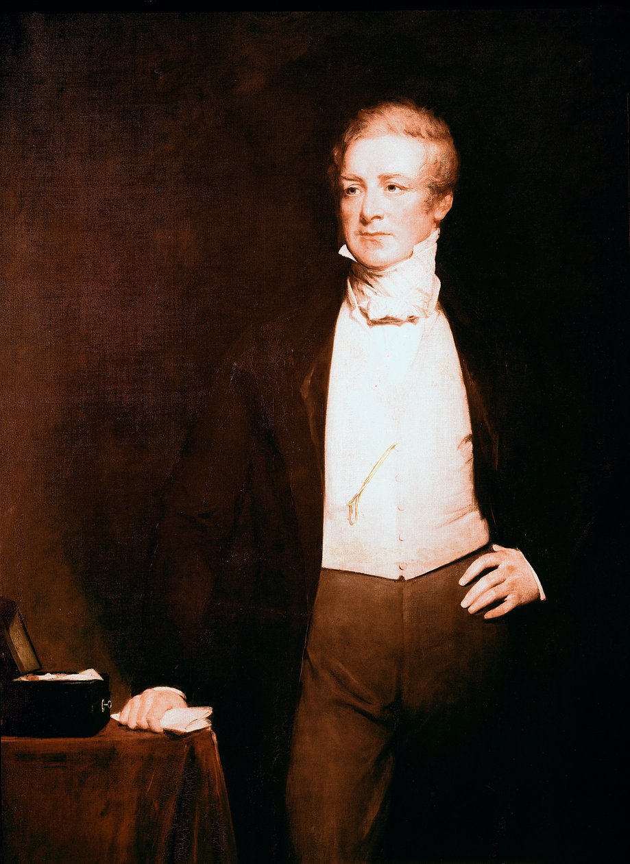 Portrait of Sir Robert Peel by Henry William Pickersgill