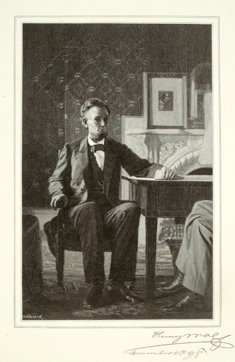 Abraham Lincoln by Henry Wolf