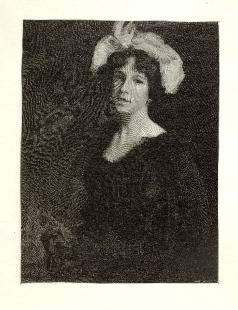 Portrait of Mrs. C-- by Henry Wolf