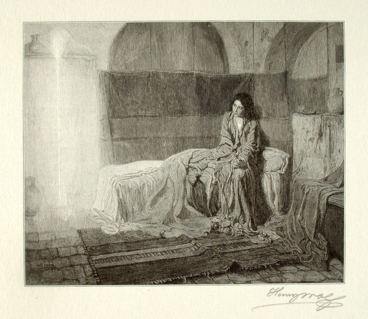 The Annunciation by Henry Wolf