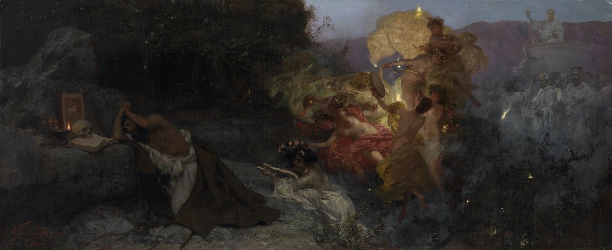 The Temptation of Saint Jerome by Henryk Siemiradzki