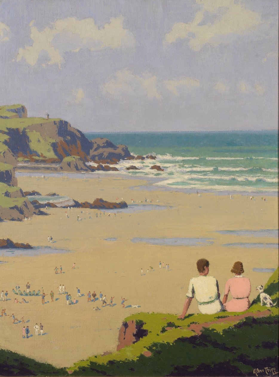 Summerleaze Beach by Herbert Alker Tripp